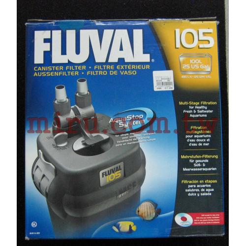 加拿大HAGEN FLUVAL 圓桶過濾器(104/105)(保固一年)(免運費)