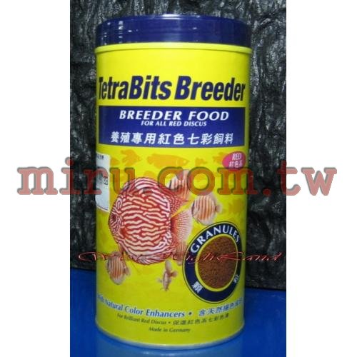 德國Tetra 新七彩顆粒飼料(紅色增艷配方)1L