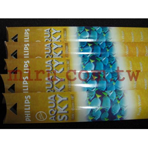 飛利浦PHILIPS T8(AQUASKY四波長超強光燈管)(15W)