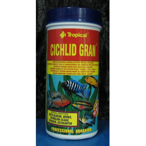 Tropical德比克慈鯛、短鯛顆粒飼料(300ml)