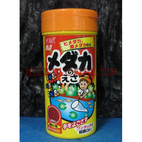 日本五味GEX小學館 孔雀、燈科及小型魚飼料（70g)