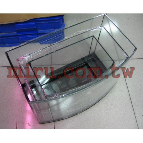 台灣製J&D高品質 3合一水晶海灣缸(長30cm寬19cm高24.5cm)(各式魚缸可接受訂製)