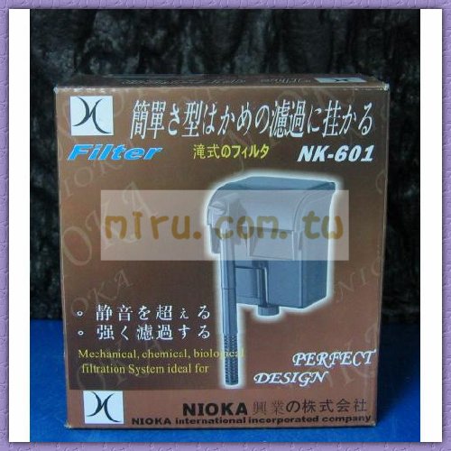 >NIOKA 小型外掛過濾器(NK-601)