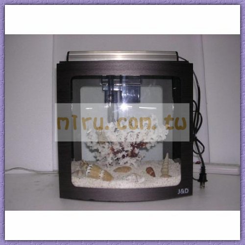 J&D高品質1尺雙海灣電視照景缸(1尺雙海灣電視缸+珊瑚照景)