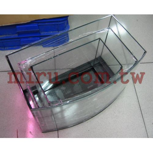 台灣製J&D高品質 3合一水晶海灣缸(長39cm寬22.5cm高27.5cm)(各式魚缸可接受訂製)