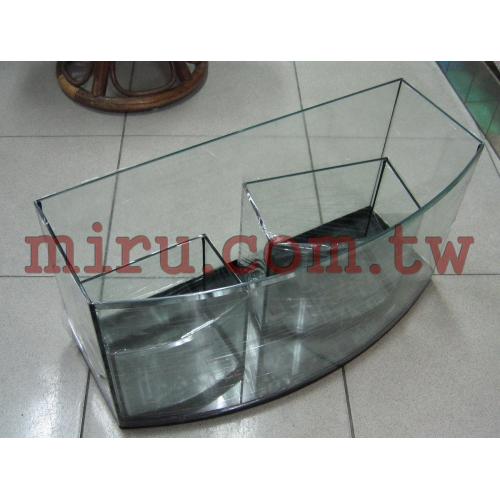台灣製J&D高品質 3合一水晶海灣缸(長60cm寬26.5cm高30cm)(各式魚缸可接受訂製)