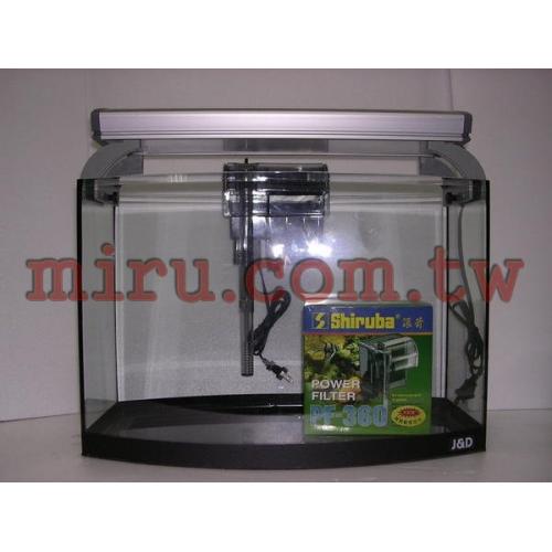 J&D高品質1.5尺雙海灣缸(缸+27wpl燈+過濾)