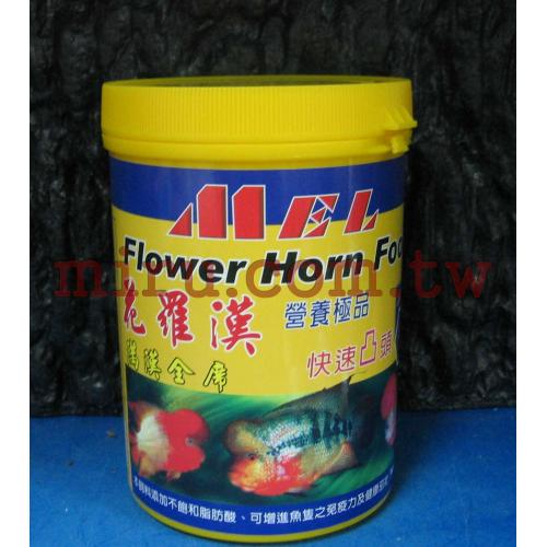 MEL美樂 花羅漢 薩伊藍六間 東非慈鯛 植物性高蛋白飼料 250g