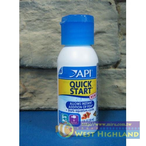 美國魚博士API 生態硝化系統快速啟動劑 Quick Start30ml