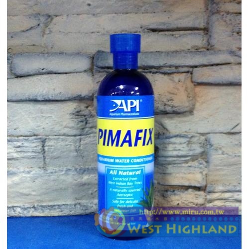 美國API魚博士  天然印度月桂葉水處理劑PIMAFIX(59ml) 
