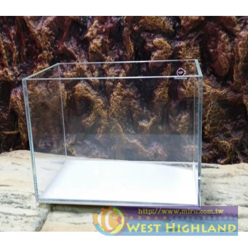 雅柏 超白方型缸 開放缸 22*15*18cm 5mm 