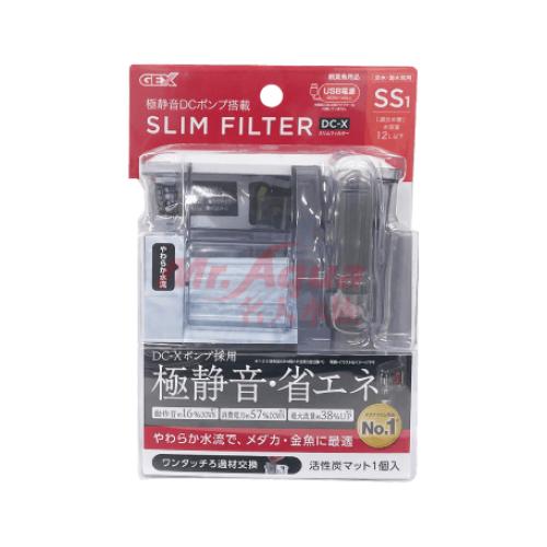 日本五味GEX 薄型外掛過濾器DC-X SS1