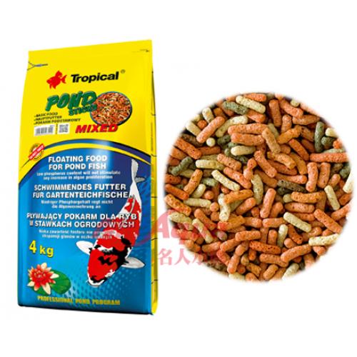 Tropical德比克 錦鯉綜合條狀飼料 4KG