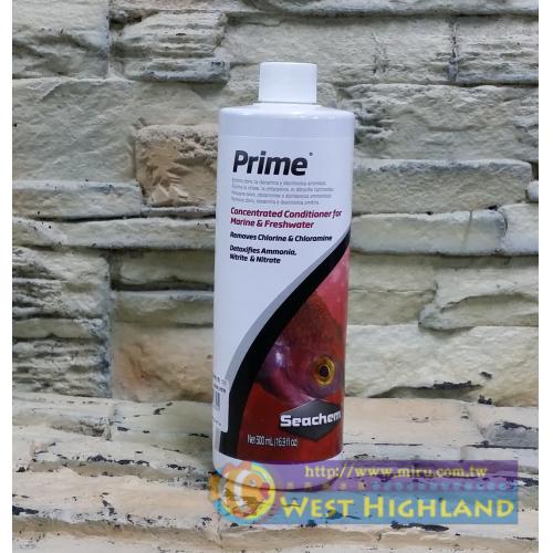 美國原裝進口 西肯Seachem Prime 水質穩定劑(100ml)